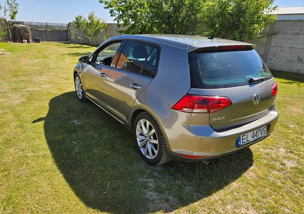 Volkswagen Golf cena 42400 przebieg: 136000, rok produkcji 2013 z Łódź małe 92